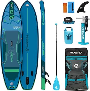 安定性抜群WOWSEA Trophy T1 スタンドアップパドルボード Amazon | WOWSEA B2インフレータブルスタンドアップパドルボード